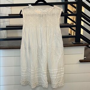 Free People White Textured Dress